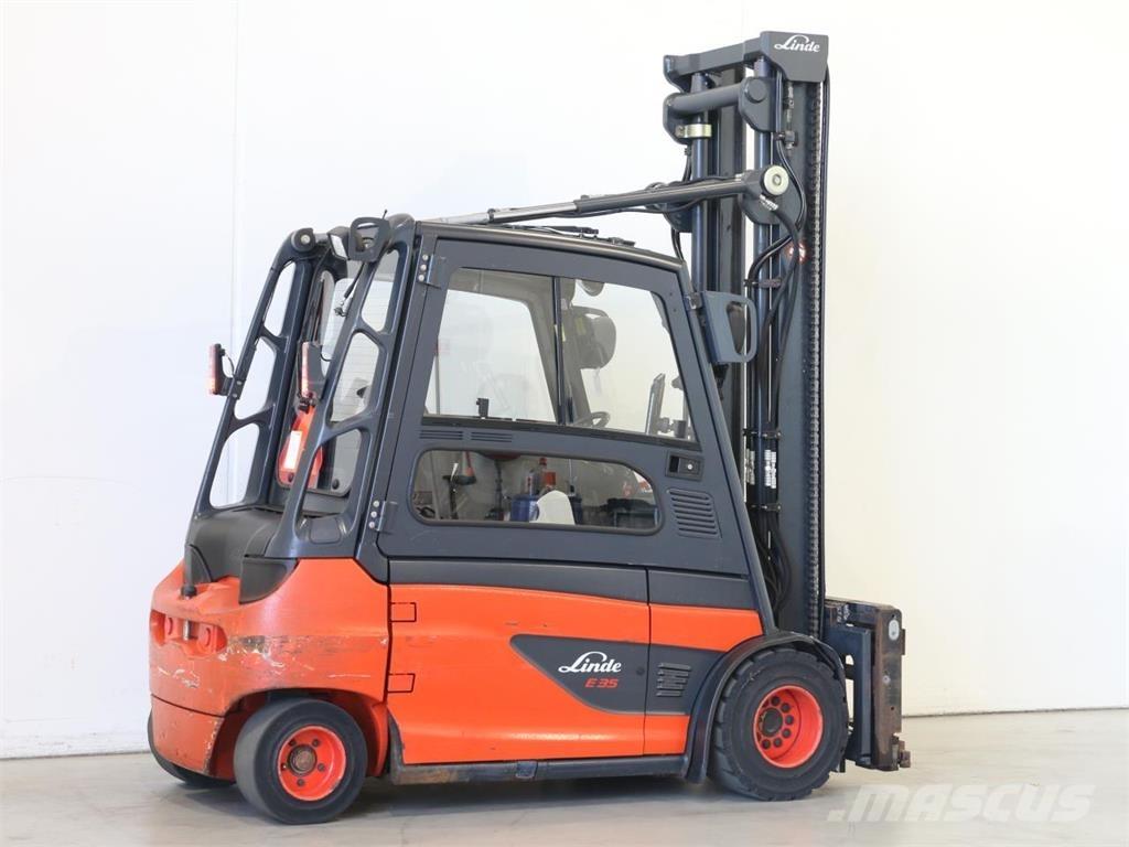 Linde E35L/387 Електрически вилични кари-повдигачи