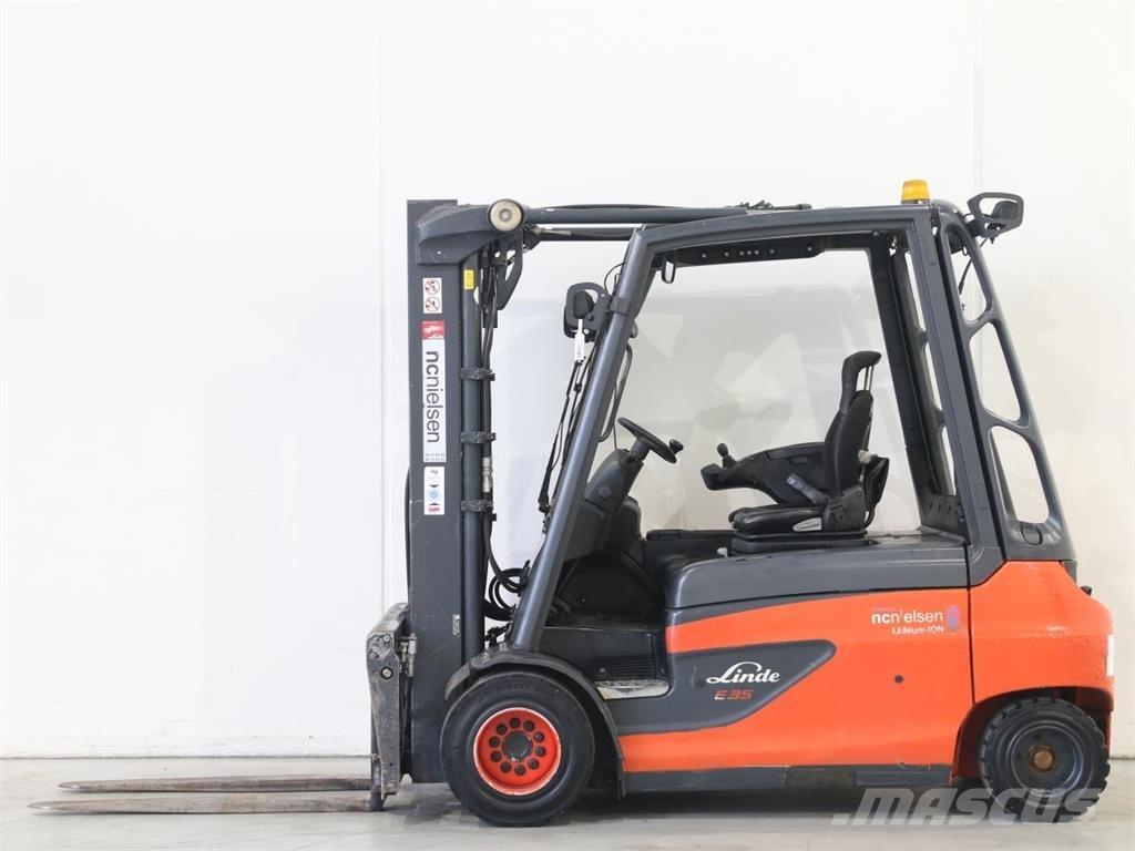 Linde E35L/387 Електрически вилични кари-повдигачи
