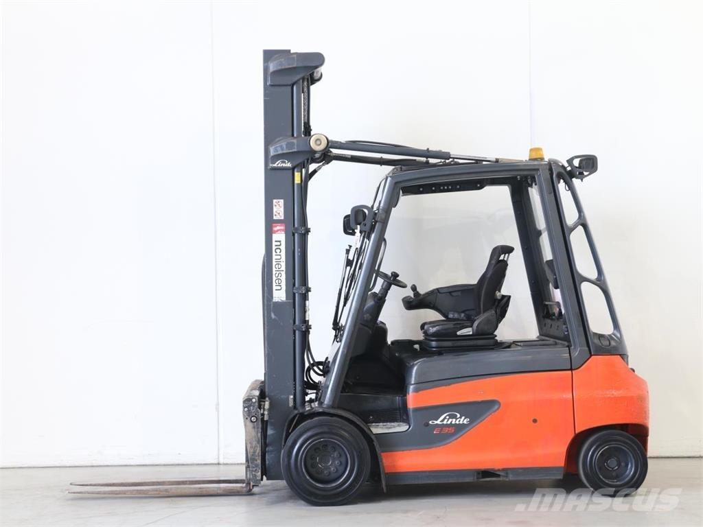 Linde E35L/387 Електрически вилични кари-повдигачи