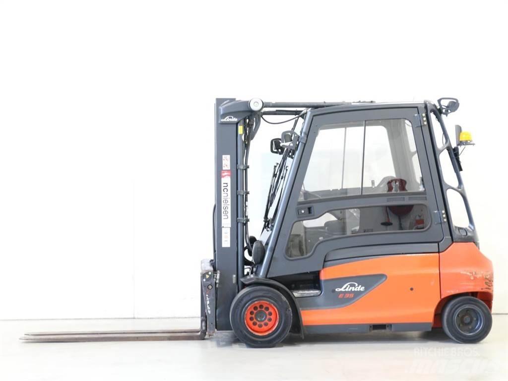 Linde E35L/387-01 Електрически вилични кари-повдигачи