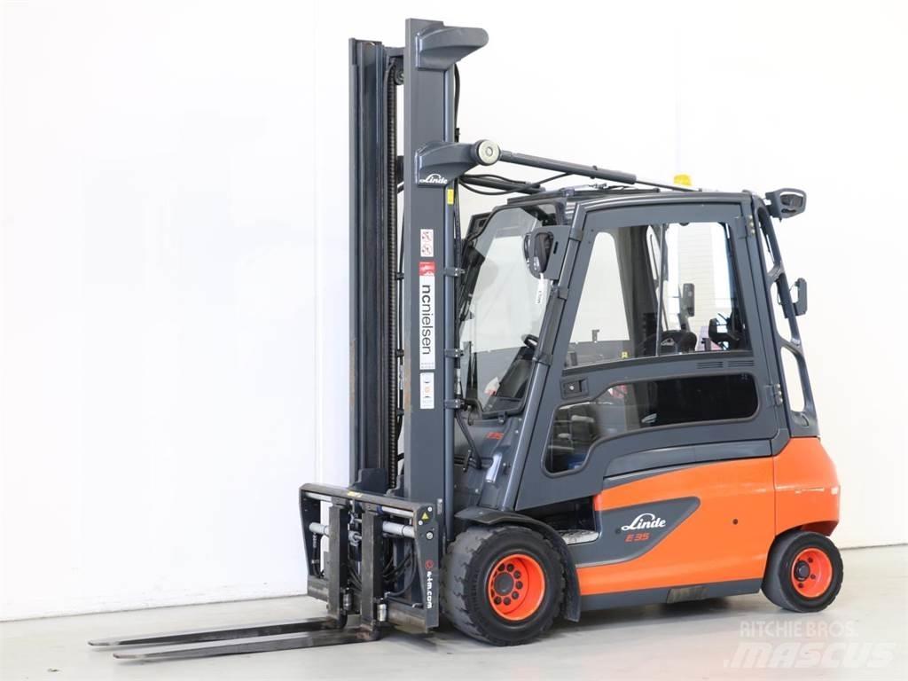 Linde E35L/387-01 Електрически вилични кари-повдигачи
