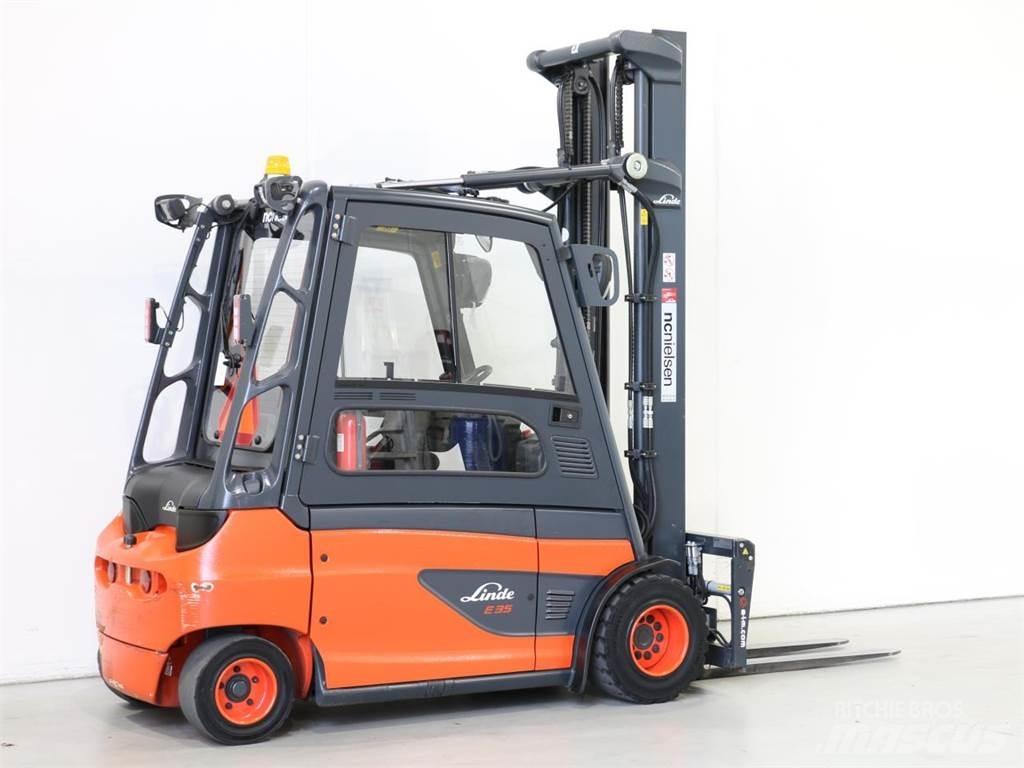 Linde E35L/387-01 Електрически вилични кари-повдигачи