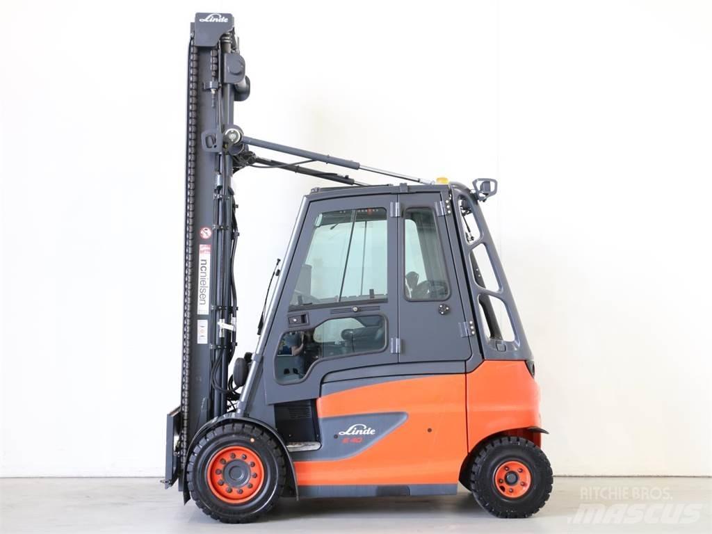 Linde E40/600H/388 Електрически вилични кари-повдигачи