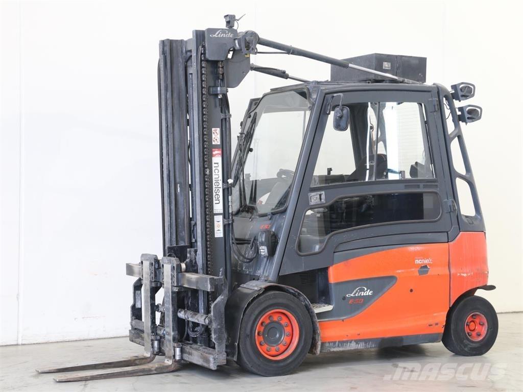 Linde E50HL/388 Електрически вилични кари-повдигачи