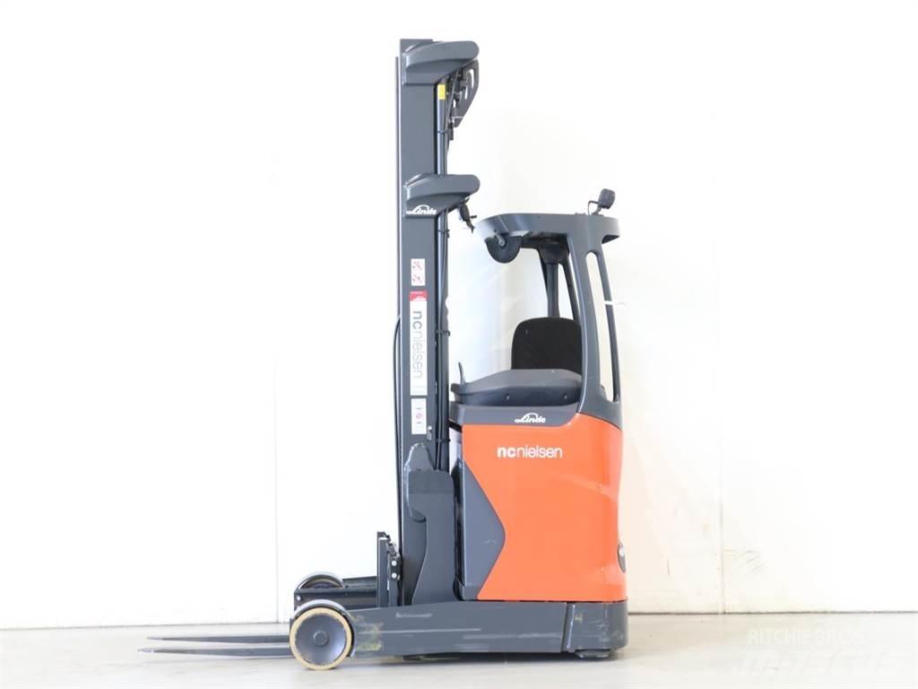 Linde R12B/1120 Ретрак/ Високоповдигач с изместване на вилката напред