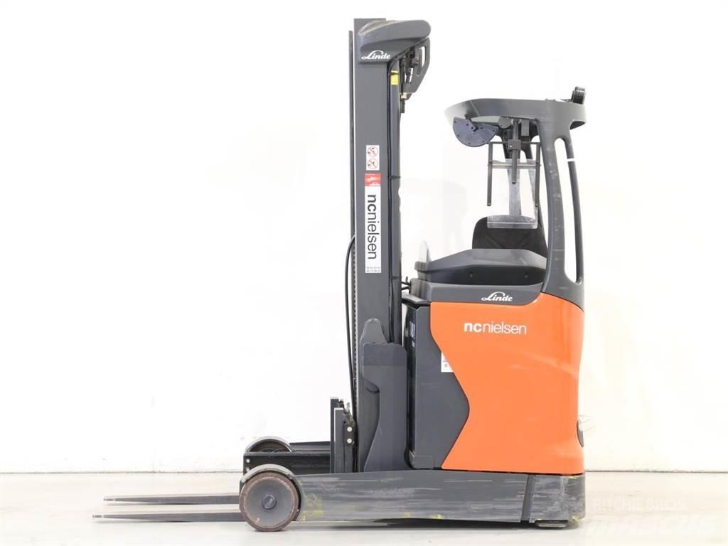 Linde R14B-01/1120 Ретрак/ Високоповдигач с изместване на вилката напред