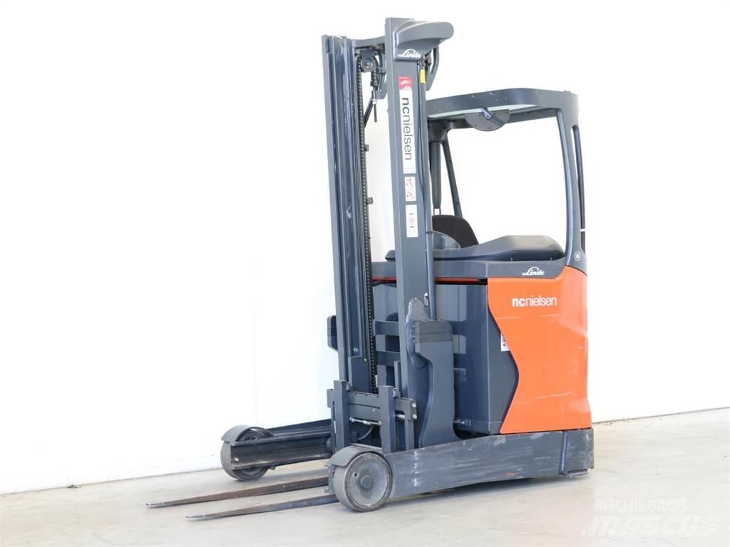 Linde R14B/1120        Ретрак/ Високоповдигач с изместване на вилката напред