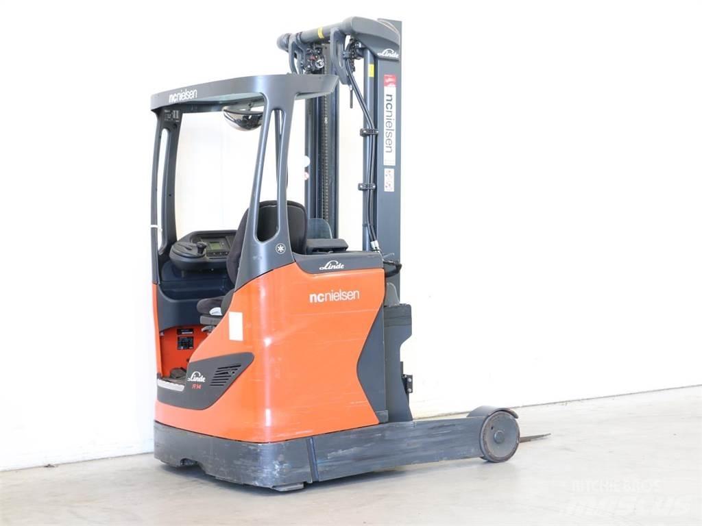 Linde R14B/1120        Ретрак/ Високоповдигач с изместване на вилката напред