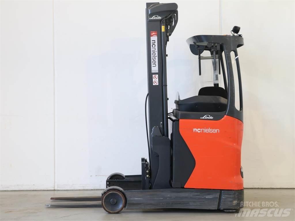 Linde R14B/1120       Ретрак/ Високоповдигач с изместване на вилката напред