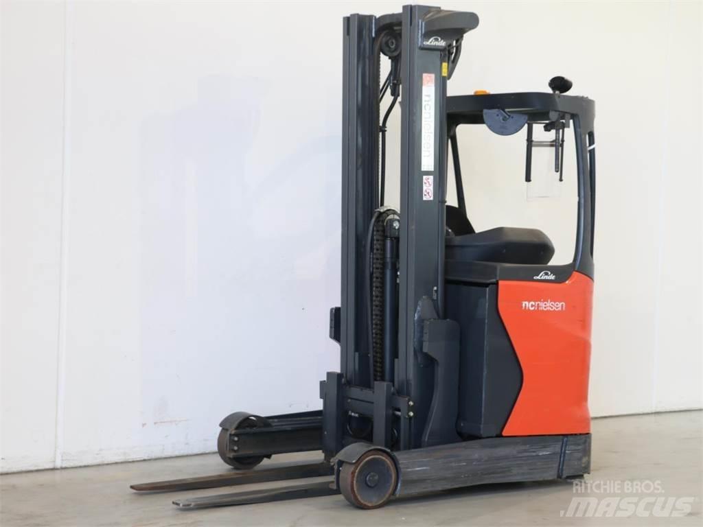 Linde R14B/1120       Ретрак/ Високоповдигач с изместване на вилката напред