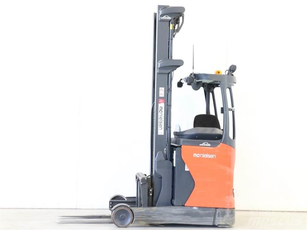 Linde R14B/1120-01 Ретрак/ Високоповдигач с изместване на вилката напред