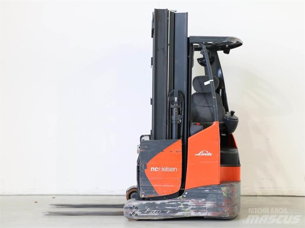Linde R14X/116 Ретрак/ Високоповдигач с изместване на вилката напред