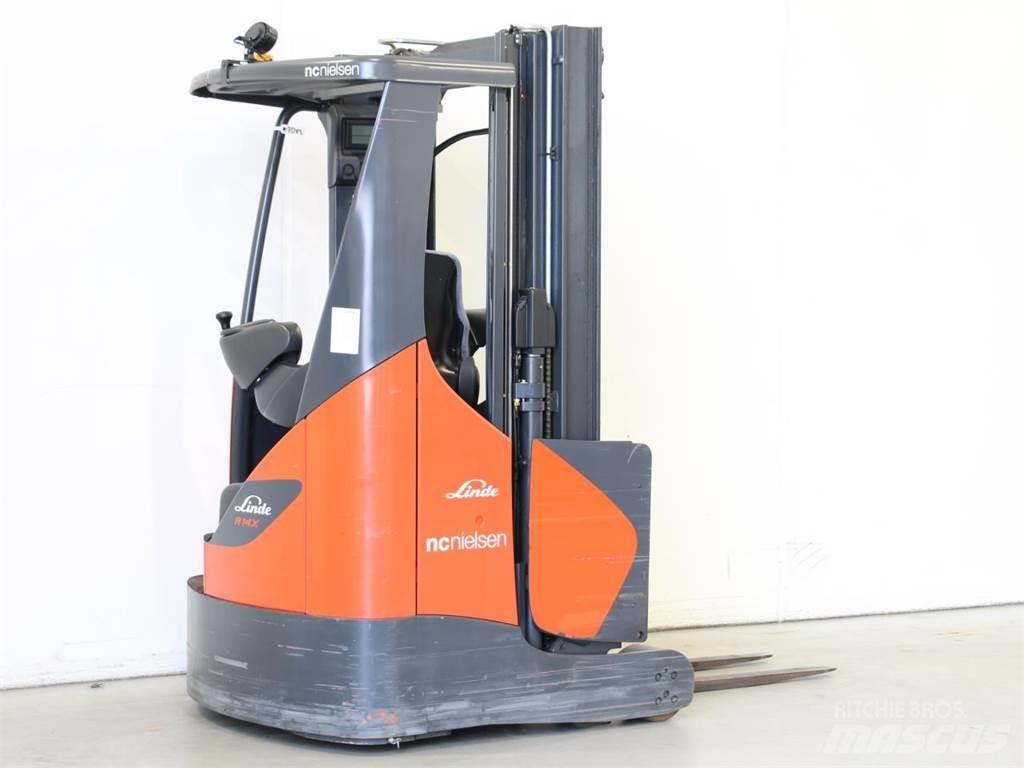 Linde R14X/116-03 Ретрак/ Високоповдигач с изместване на вилката напред