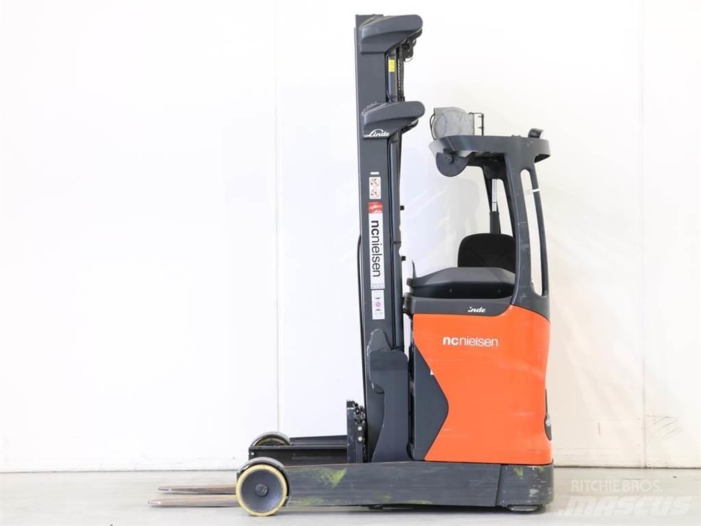 Linde R16B/1120 Ретрак/ Високоповдигач с изместване на вилката напред