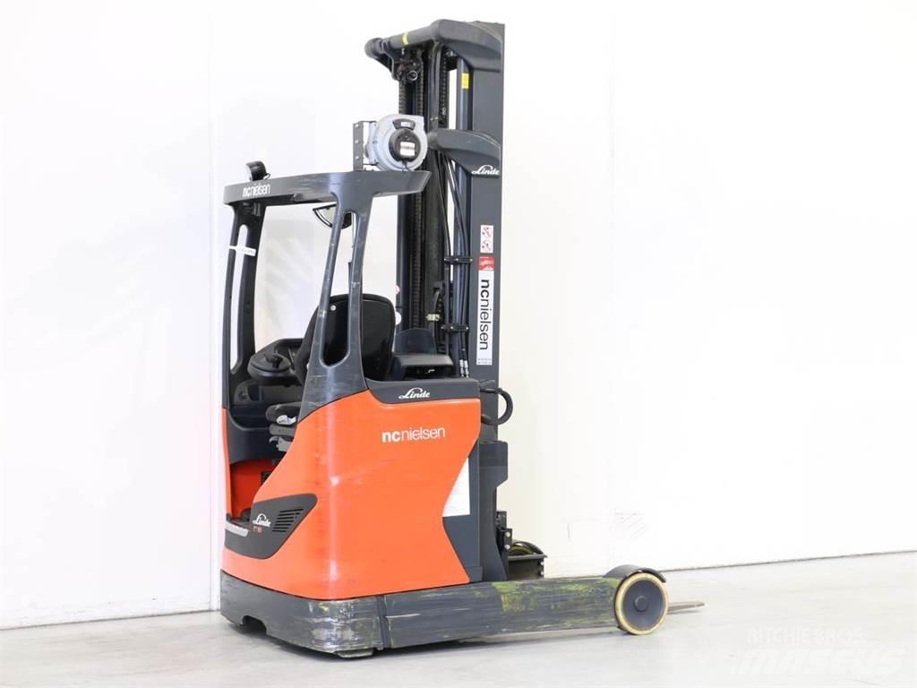 Linde R16B/1120 Ретрак/ Високоповдигач с изместване на вилката напред