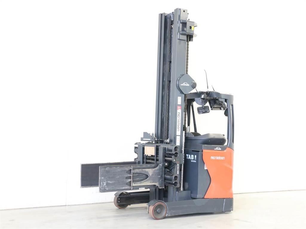 Linde R16HD/1120 Ретрак/ Високоповдигач с изместване на вилката напред