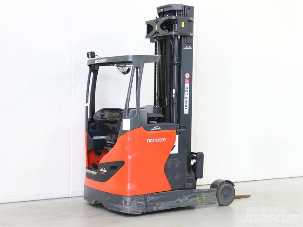 Linde R20/1120 Ретрак/ Високоповдигач с изместване на вилката напред