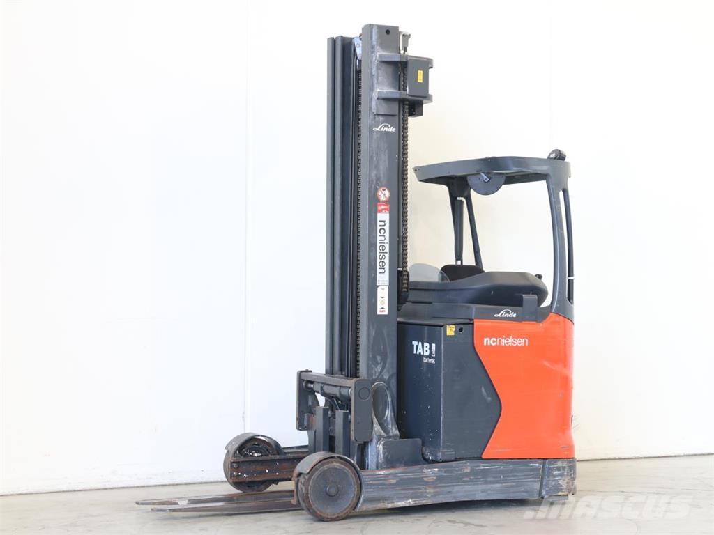 Linde R20/1120 Ретрак/ Високоповдигач с изместване на вилката напред