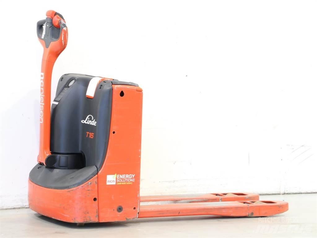 Linde T16/1152-02 Колички високоповдигачи с теглич
