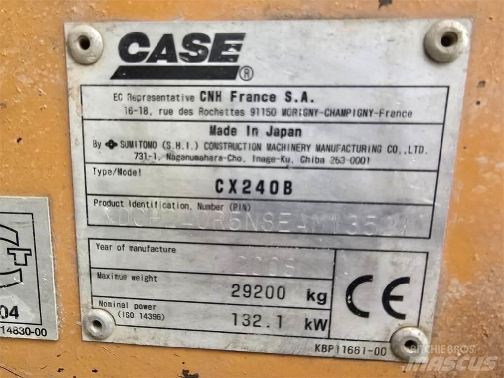 CASE CX 240 B Верижен екскаватор