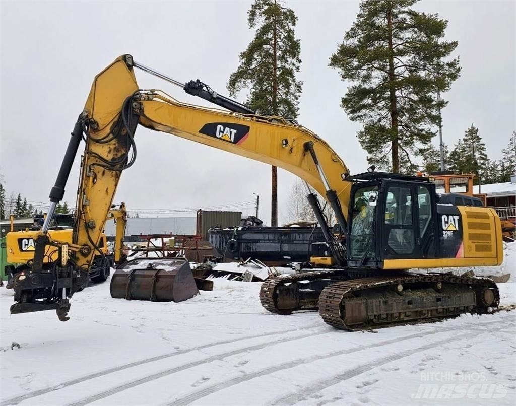 CAT 329E Верижен екскаватор