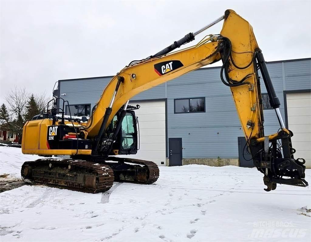 CAT 329E Верижен екскаватор