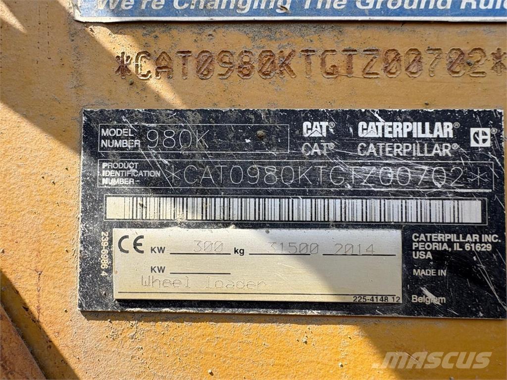 CAT 980 K Колесни товарачи