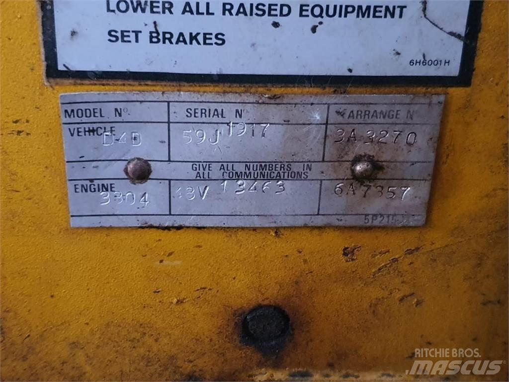CAT D4D Верижни булдозери
