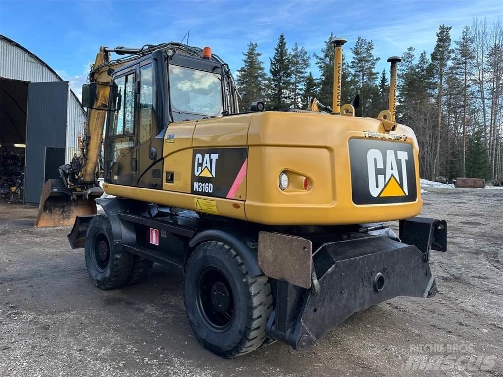 CAT M 316 D Колесни екскаватори