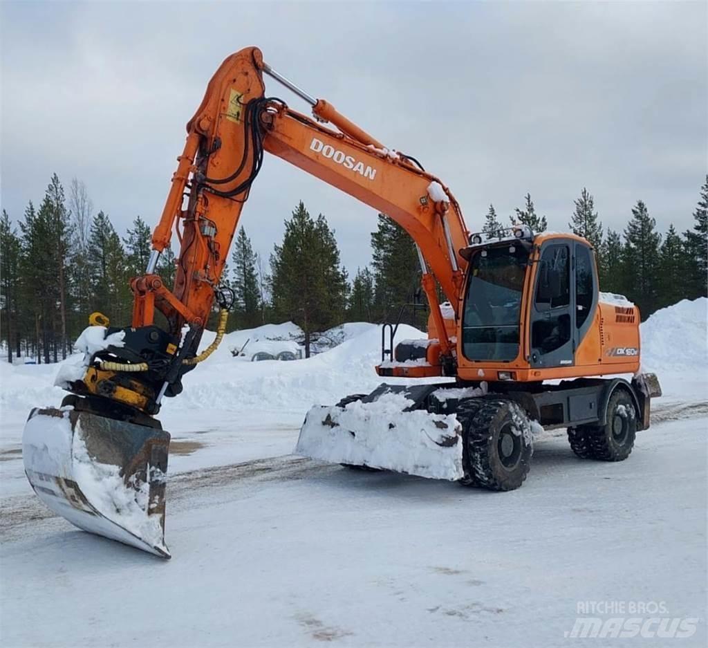 Doosan DX160W Верижен екскаватор