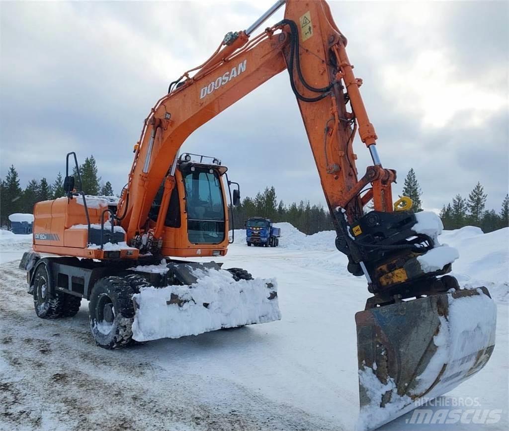 Doosan DX160W Верижен екскаватор