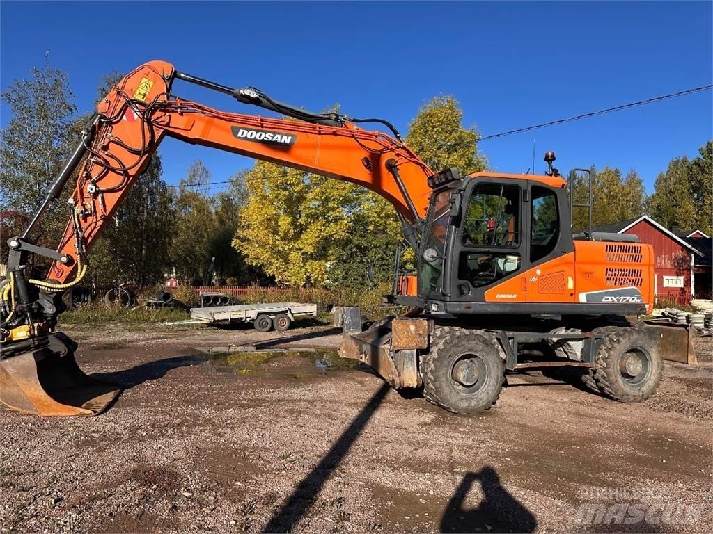 Doosan DX170W-5 Колесни екскаватори