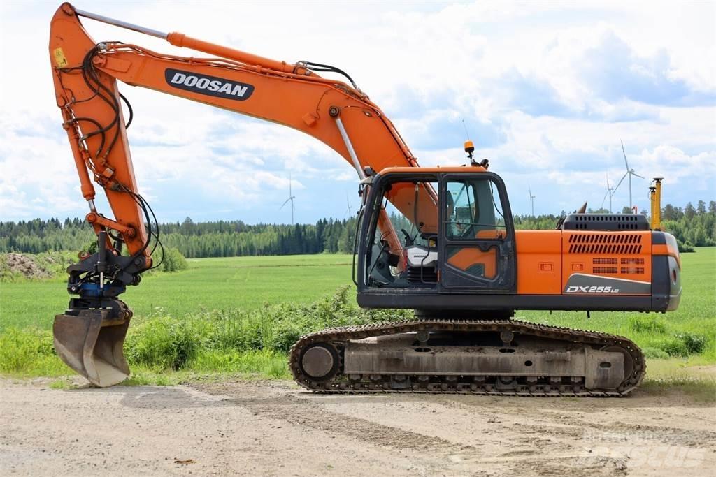Doosan DX255 LC - 3 Верижен екскаватор