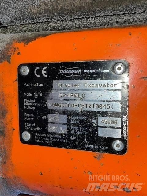 Doosan DX480LC Верижен екскаватор