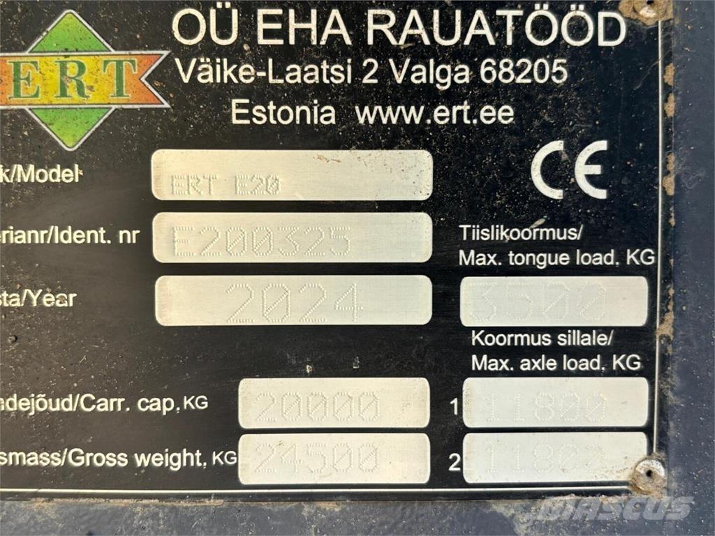 ERT E 20 Ремаркета самосвални
