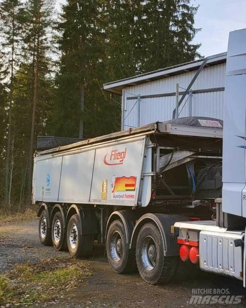 Fliegl ASS372 Самосвални полуремаркета
