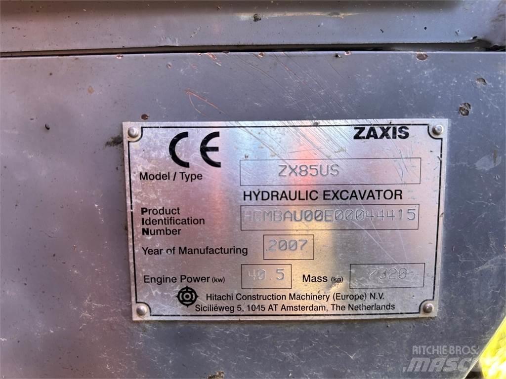 Hitachi ZX85 US Средни екскаватори 7т - 12т