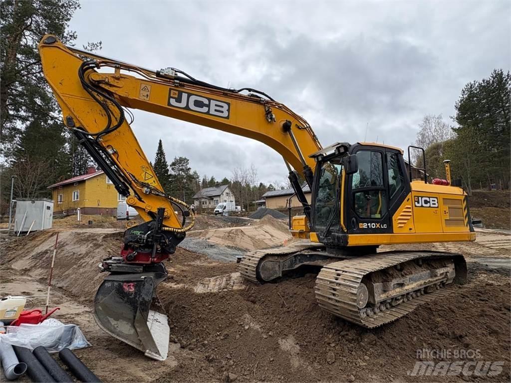 JCB 210 X L 4F Верижен екскаватор