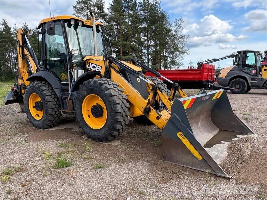 JCB 4 CX Товарач със заден ексватор