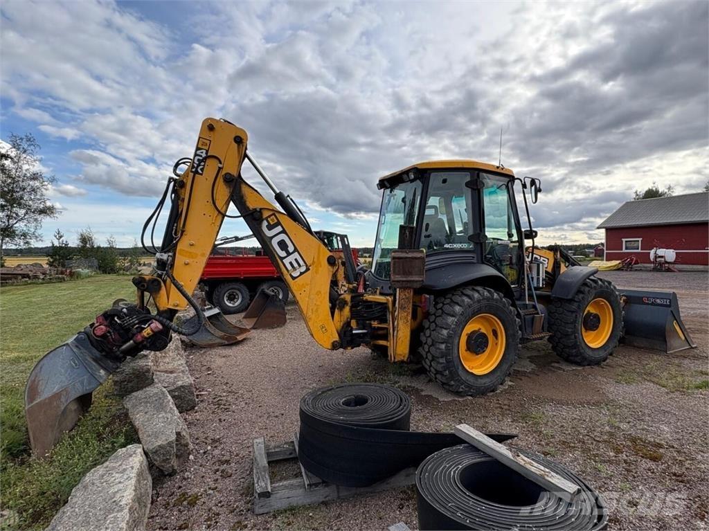 JCB 4 CX Товарач със заден ексватор
