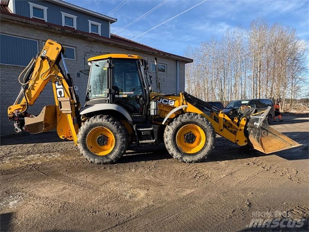 JCB 4 CX ECO Товарач със заден ексватор