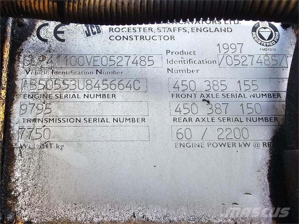 JCB 411 Колесни товарачи