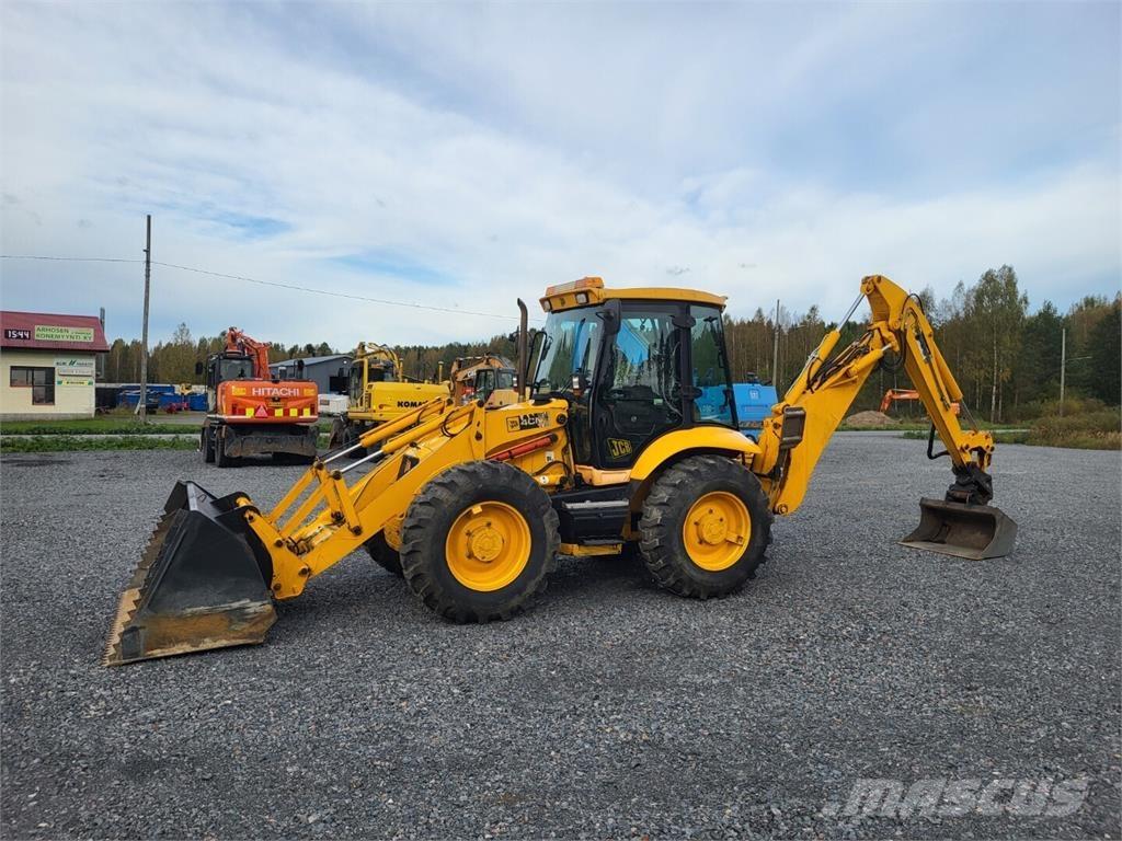 JCB 4CN Товарач със заден ексватор