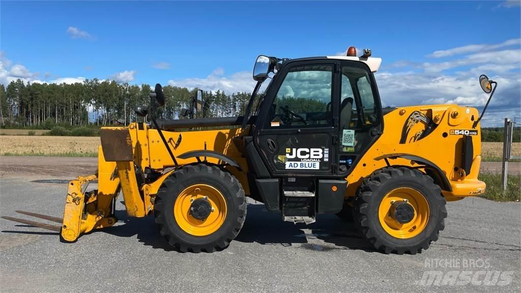 JCB 540-170 Телескопични товарачи