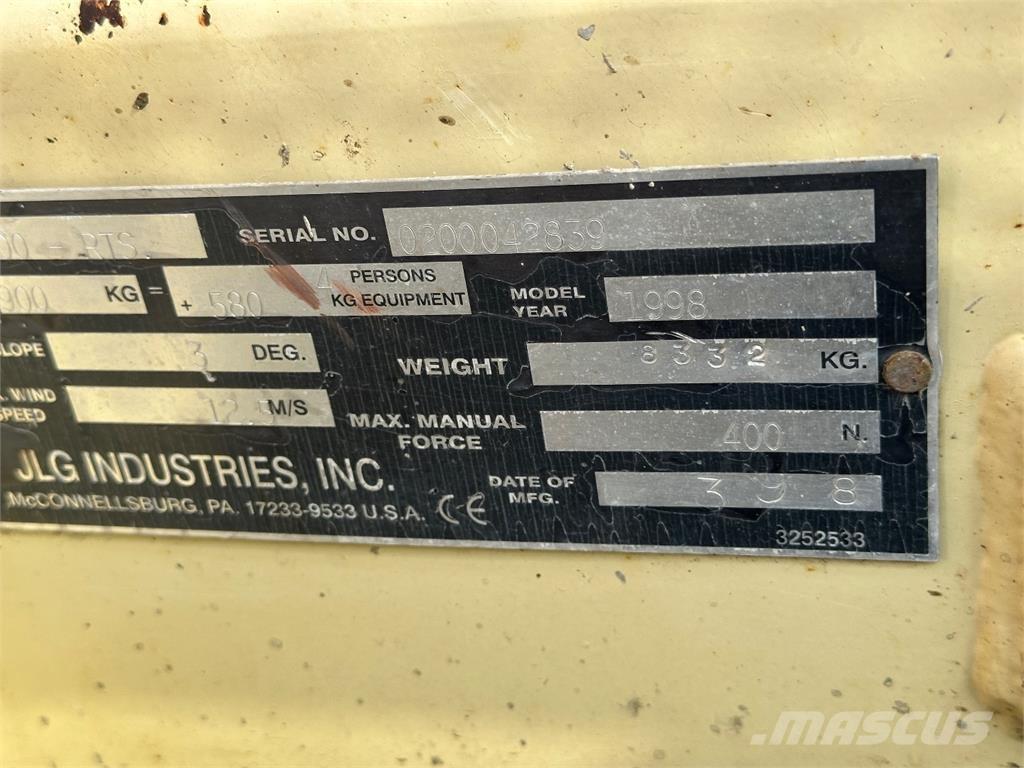 JLG 500RTS Вертикални мачтови повдигачи
