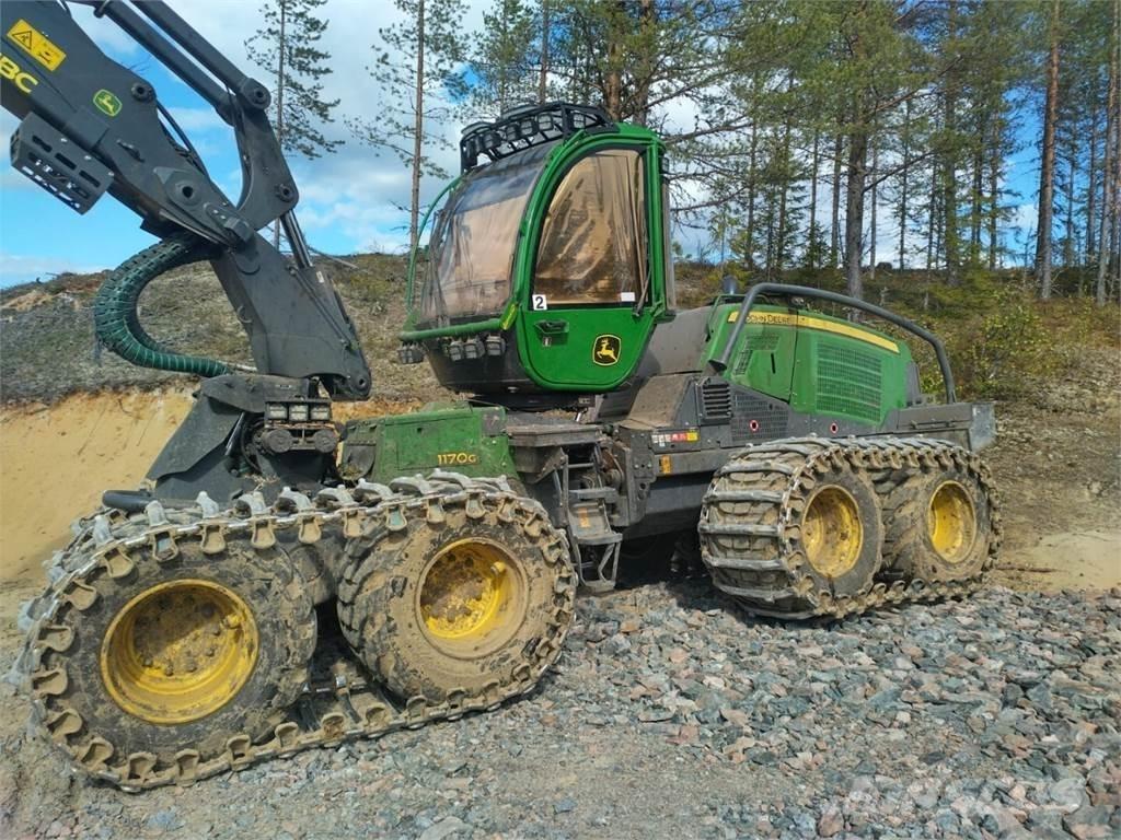 John Deere 1170G Харвестери