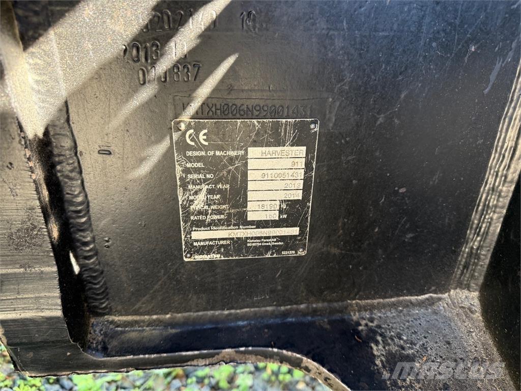 Komatsu 911.5 Харвестери