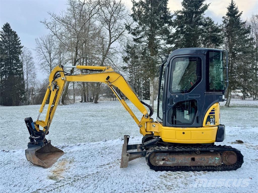 Komatsu PC 27MR-2 Мини екскаватори < 7 т