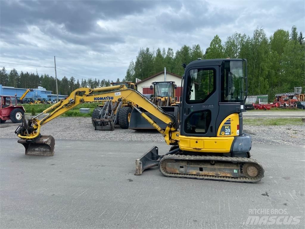 Komatsu PC 35MR-2 Мини екскаватори < 7 т