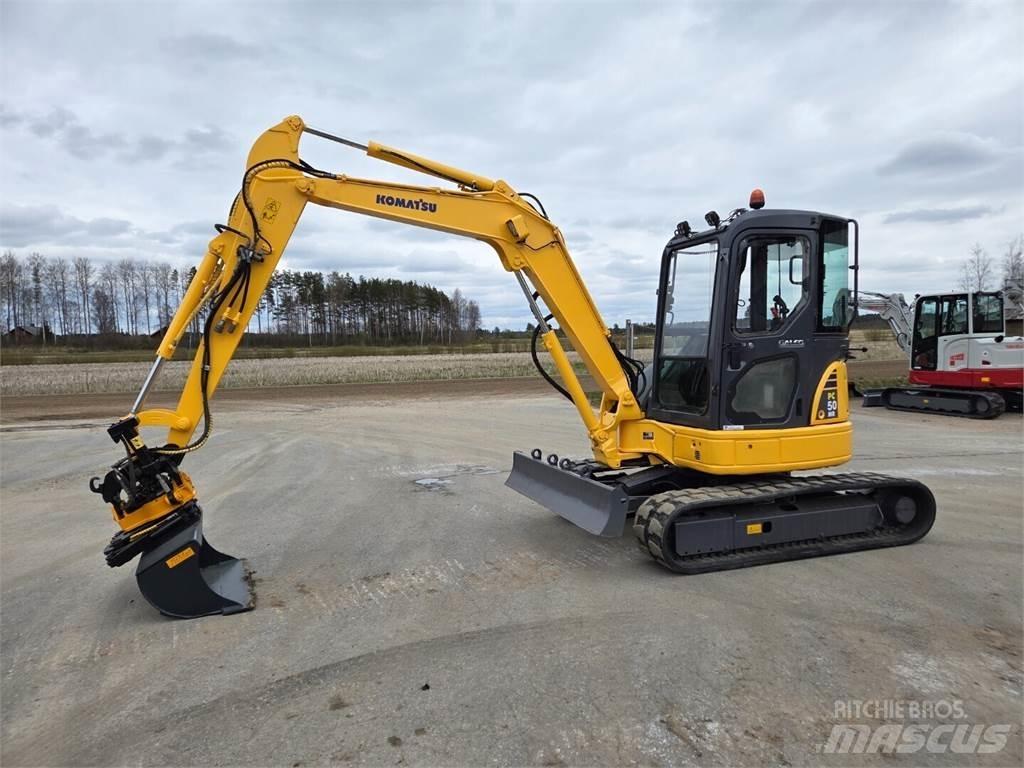Komatsu PC50MR-2 Мини екскаватори < 7 т
